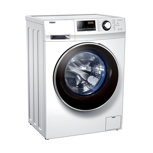 غسالة هاير امامي 10 كجم, تجفيف 75% بخار