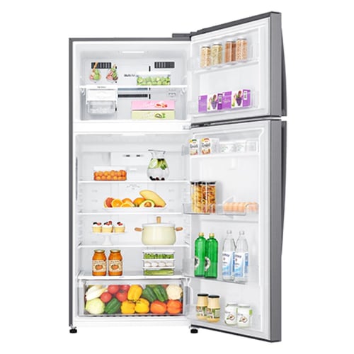 ثلاجة ال جي بابين 18 قدم سلفر