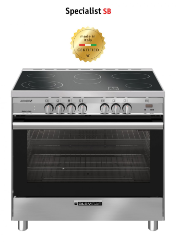 مطبخ جليم غاز (كهرباء) 60*90، 5شعلات سيراميك ستيل