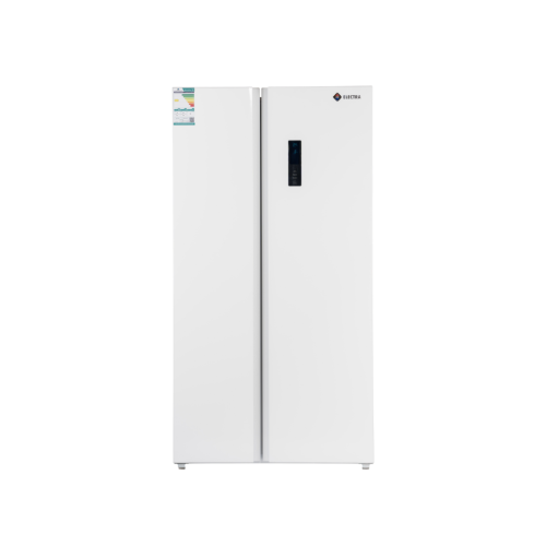 ثلاجة الزاهد 17.2 قدم دولابي زجاج ابيض