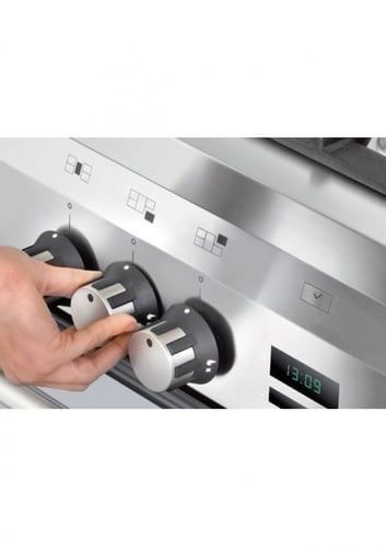 فرن جليم غاز 60*100، (5) عيون غاز، مروحة، مقلاة هو...