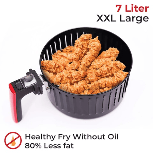 مولر كيتشن مقلاة هوائية، سعة 7 لتر، قدرة 1700 واط،...