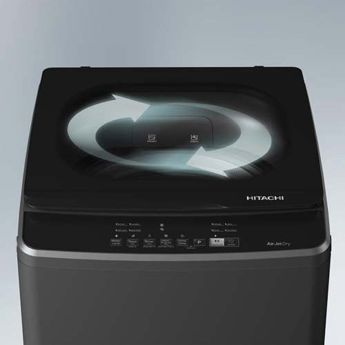 Fغسالة هيتاشي 10 كيلو 8 برنامج فتحة علوية