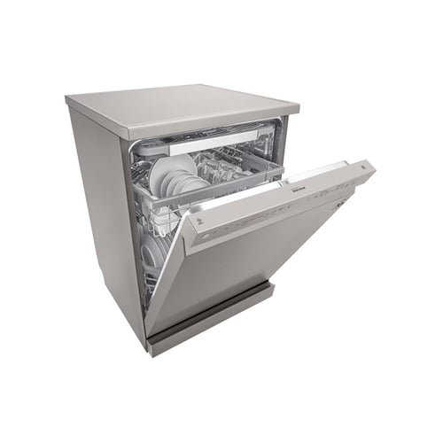 ال جي غسالة صحون 8 برامج 14 مكان فضي