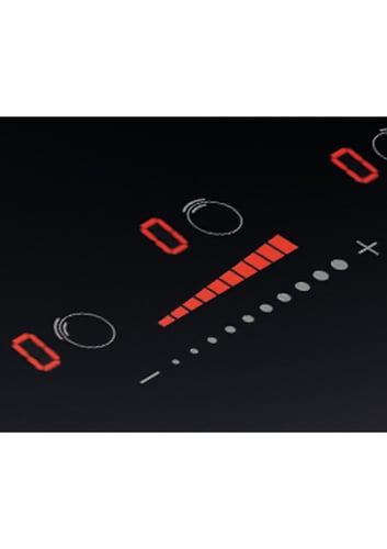 سطح جليم غاز بلت ان كهرباء (88) سم ، مفاتيح التحكم...