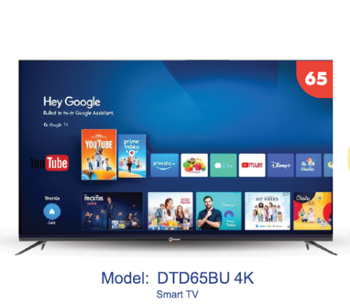 شاشة دانسات نظام جوجل 65 بوصة تردد 60 هرتز