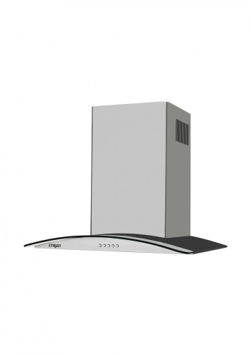 شفاط زترست 60 سم قوة الشفط 1000م3/ساعة زجاجي أستيل