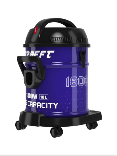 مكنسة كرافت 18 لتر 1800 واط ازرق