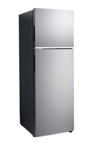 ثلاجة هاير 9.9 قدم 280 لتر انفيرتر فضي