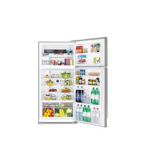 ثلاجة هيتاشي سيلفر 21 قدم F