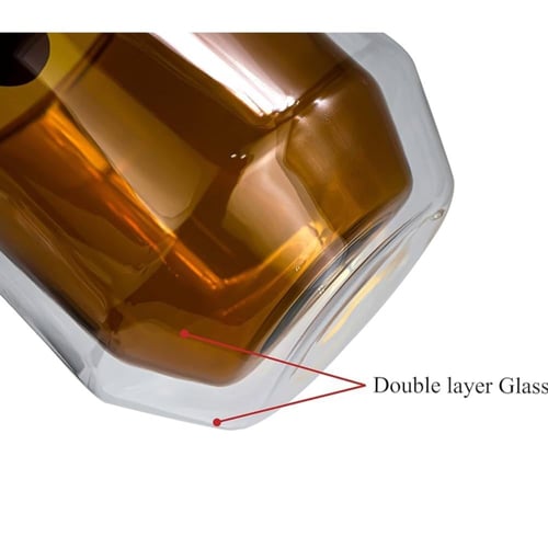 كوب مصنوع من طبقة مزدوجة من الزجاج 175 مل من ميبرو...