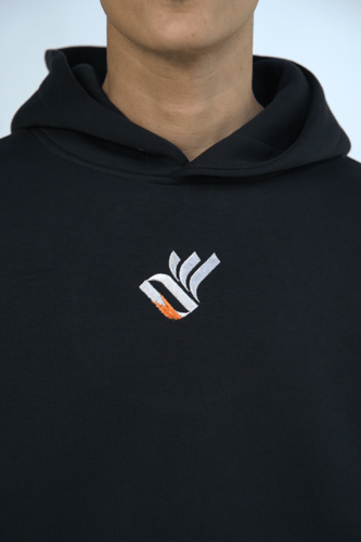 هودي - Never Look - أسود