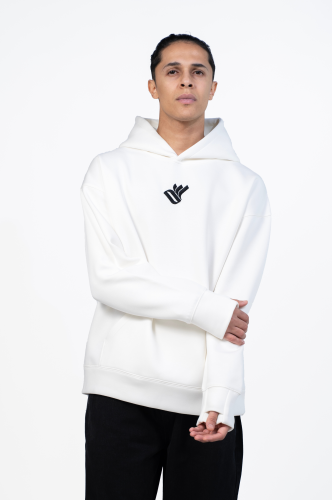هودي - Simple Hoodie OW - أبيض