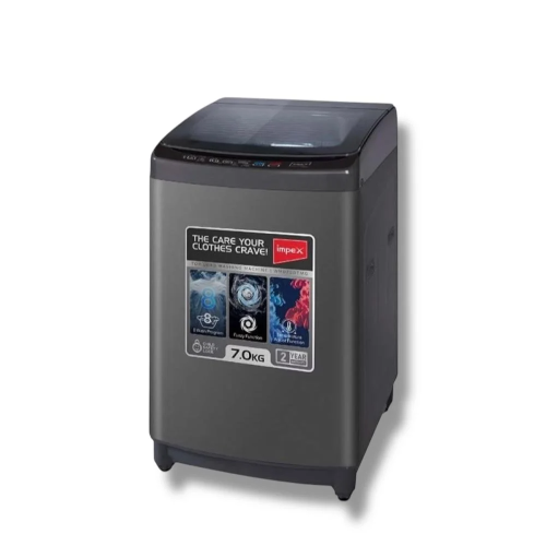 غسالة امبكس 7 كيلو علوي استيل WM0700TMG