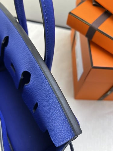 Birkin 25 electric Blue