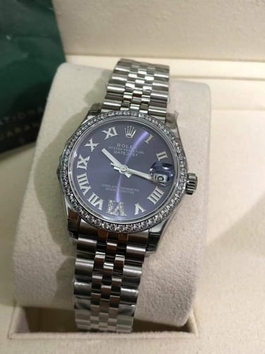 رولكس ديت جست فل ستيل وألماس ٣١مم