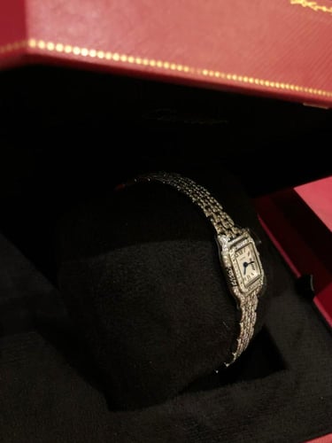 كارتييه بانثر فل الماس ١٩ مم