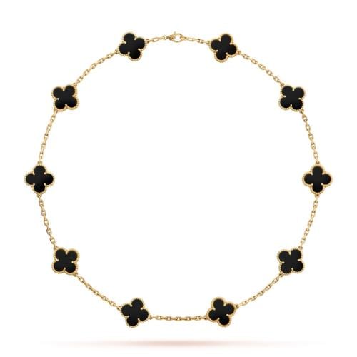 Vintage alhambra necklace , 10 motifs