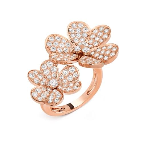 Frivole between the finger ring