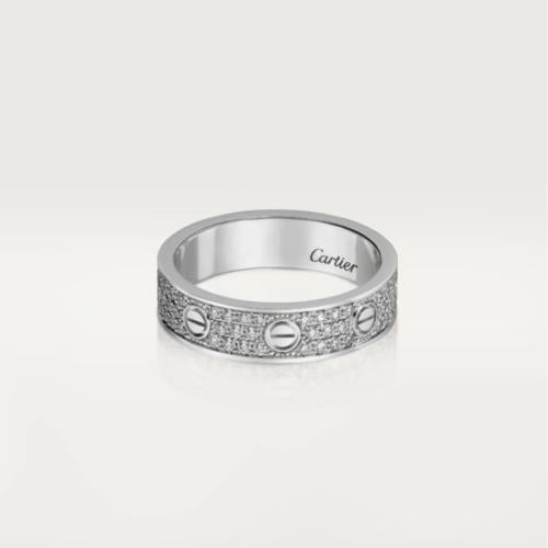 Love ring full diamonds