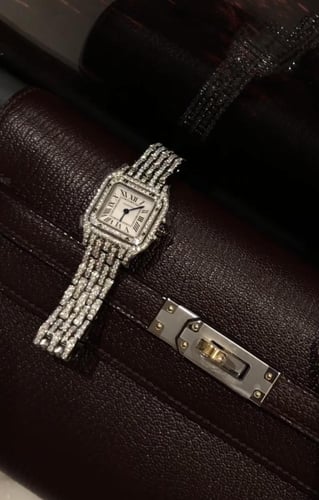 كارتييه بانثر فل ألماس ٢٧ مم