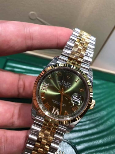 رولكس ديت جست ألماس مقاس ٣٦مم