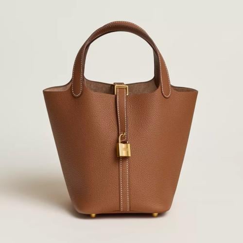 Picotin lock 18, fauve