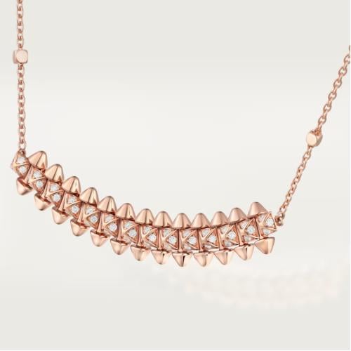 سلسال كارتييه كلاش روز قولد وألماس