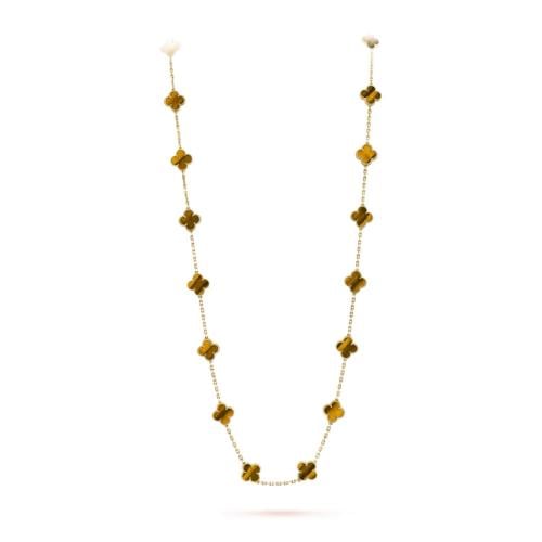 Vintage alhambra necklave, 20 motifs