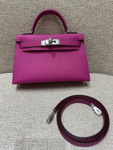 Kelly mini, magnolia epsom