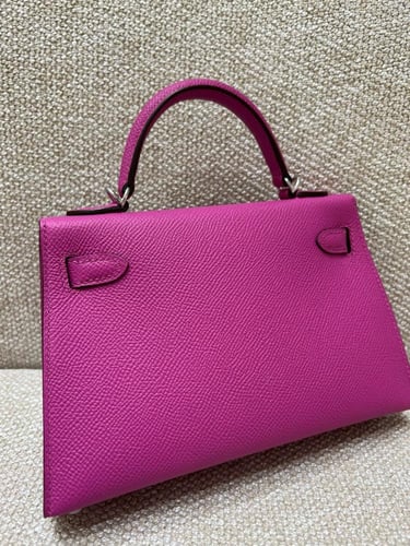 Kelly mini, magnolia epsom