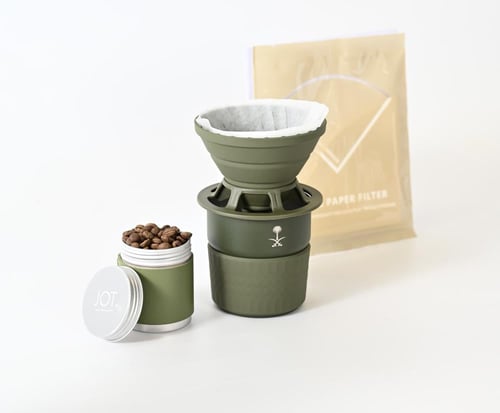 JOT - Carry-On Suitcase Lite Green KSA Logo