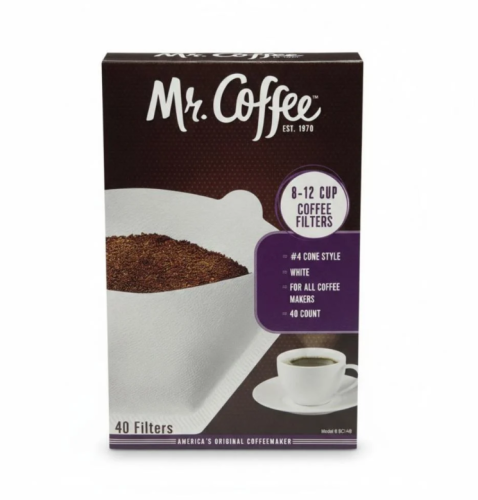 مستر كوفي - فلتر مخروطي الشكل #4 - 40 فلتر