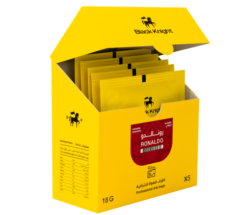 الفارس الاسود - اظرف رونالدو 5حبات 18G
