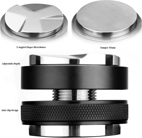 موزع قهوة مع مكبس تامبر بوجهين