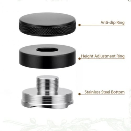 موزع قهوة مقاس 53 مل - اسود