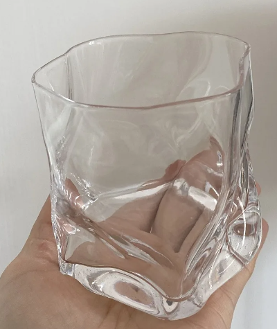 جوت - كوب زجاجي ملون 280مل