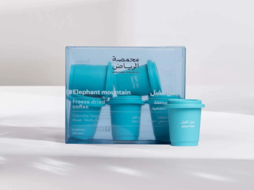 محمصة الرياض - قهوة سريعة الذوبان جبل الفيل 6 كبسو...