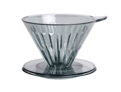 تايمور - قمع عين كريستال شفاف اسود مقاس 01