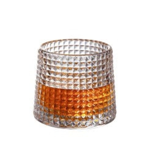 كوب زجاجي دوار 160مل