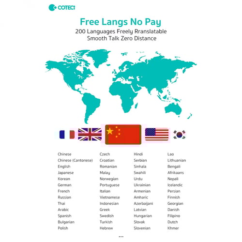 سماعة اذن ترجمة 150 لغة