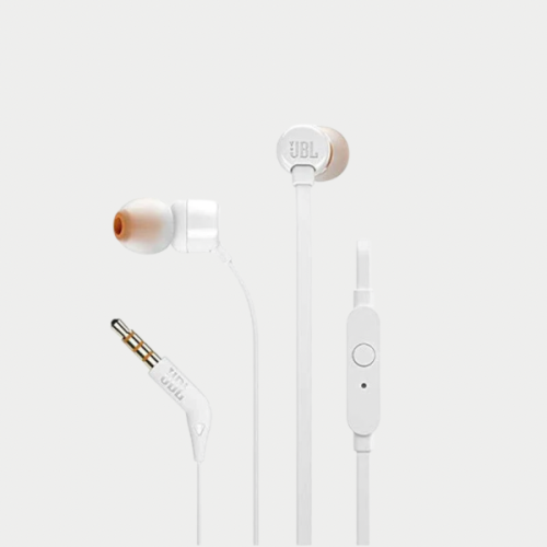سماعة JBL TUNE110 ابيض