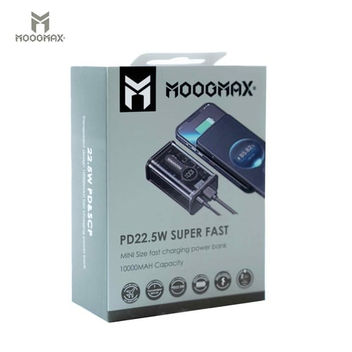 باور بانك موج ماكس 10K PD20W شفاف