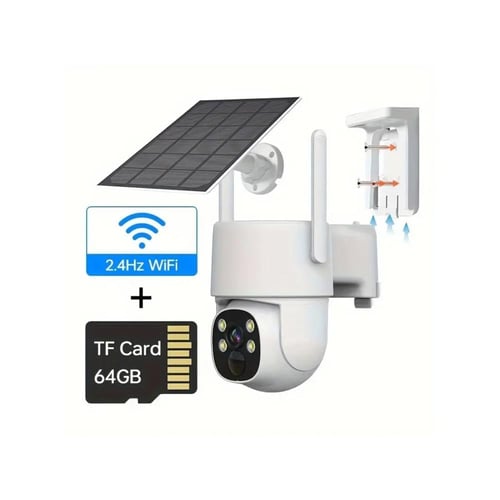 كاميرا مراقبة بالطاقة الشمسية