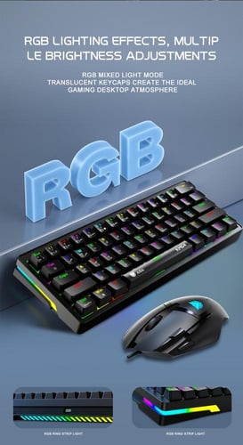 كيبورد + ماوس ASA KM 64