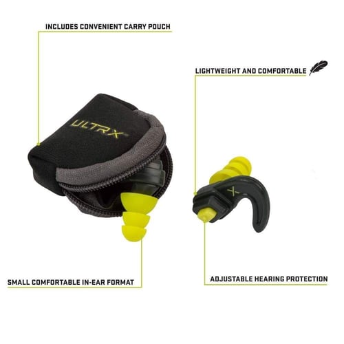 ULTRX Shift Adjustable Protection Ear Plugs [ Alle...