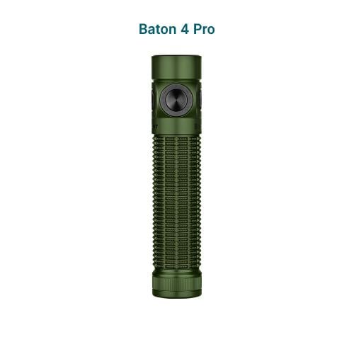 Baton 4 Pro )OD Green -5 Compact 1700-Lumen EDC Flashlight)- كشاف اولايت