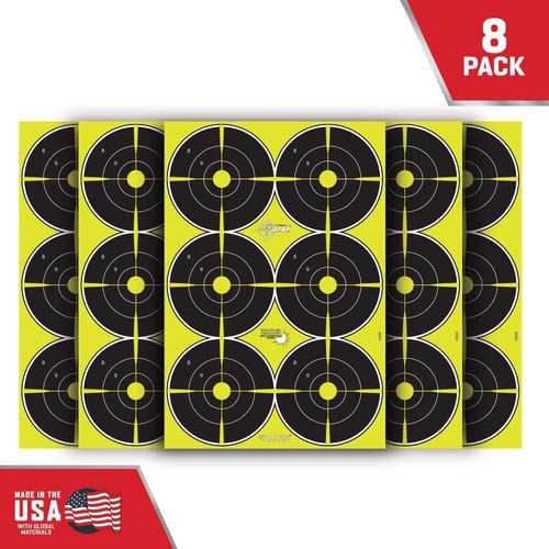 Targets Bullseye 12 x 18, 8pcs [ Allen 15355 ] - ه...