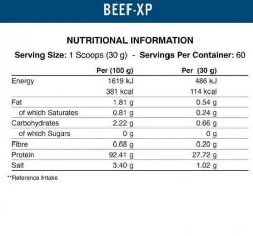 ابلايد نيوترشن بروتين اللحم بيف اكس بي فواكة مشكلة...
