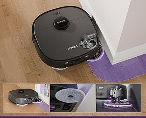 مكنسة روبوتية جديدة لم تستخدم